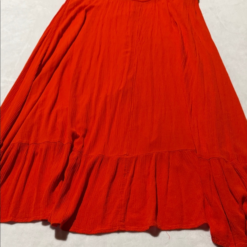 City Chic ruffle maxi hi low dress - Picture 7 of 8